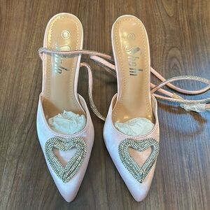 Shien Strap pump heels